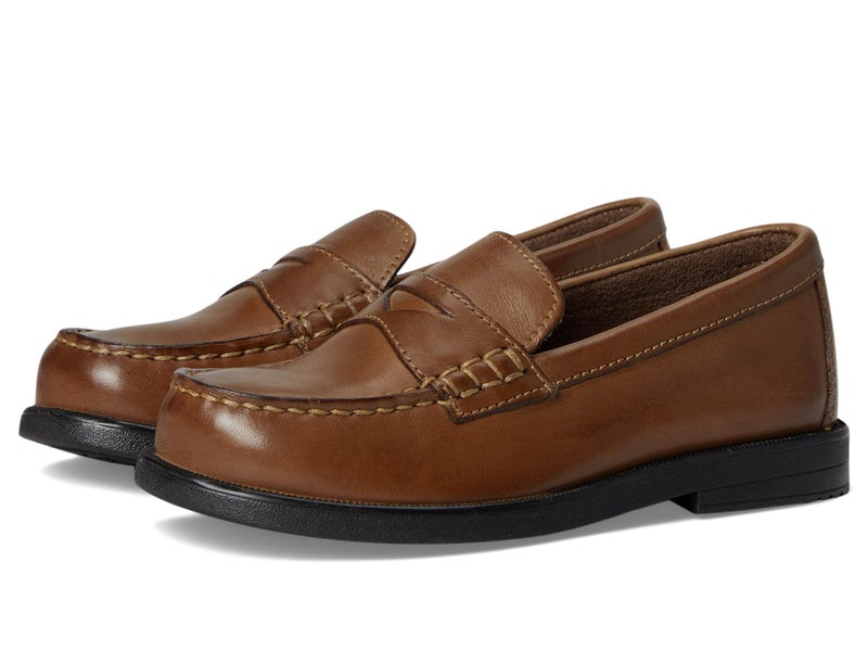 Florsheim فلورشايم كروكيت بيني جونيور للأولاد الصغار - حذاء سهل الارتداء، 4 M US للأطفال الكبار، سادل - Image 1